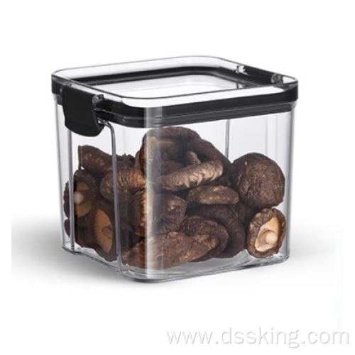Airtight jar Food grade plastic airtight box with lid storage jar snack coffee bean kitchen storage jar